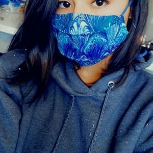 Face Mask w/ Nose Wire & Adjustable Straps